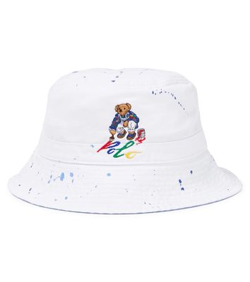 Polo Ralph Lauren Kids Logo cotton canvas bucket hat