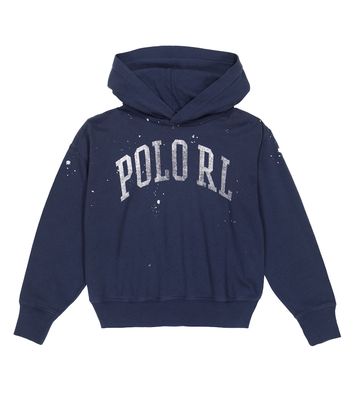 Polo Ralph Lauren Kids Logo cotton jersey hoodie