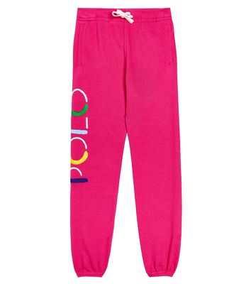 Polo Ralph Lauren Kids Logo embroidered cotton-blend sweatpants