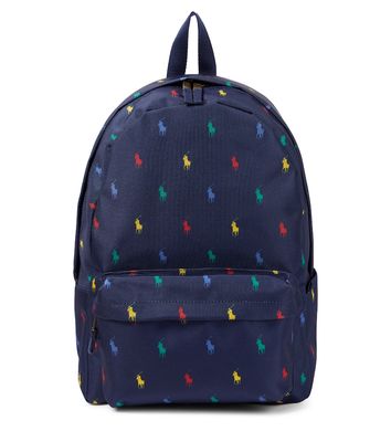 Polo Ralph Lauren Kids Logo printed backpack