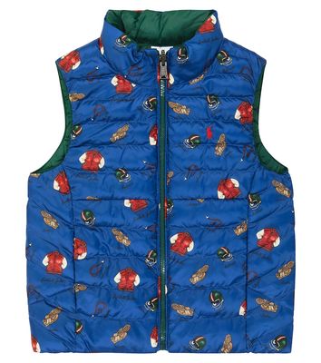 Polo Ralph Lauren Kids Logo puffer vest
