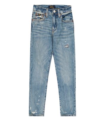 Polo Ralph Lauren Kids Mid-rise straight-leg jeans