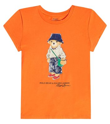 Polo Ralph Lauren Kids Polo Bear cotton T-shirt