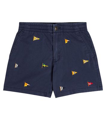 Polo Ralph Lauren Kids Polo Prepster embroidered cotton shorts