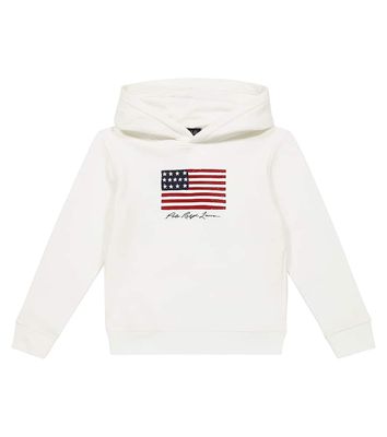 Polo Ralph Lauren Kids Printed cotton-blend hoodie