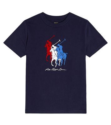 Polo Ralph Lauren Kids Printed cotton T-shirt