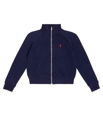 Polo Ralph Lauren Kids Quilted jacquard sweatshirt