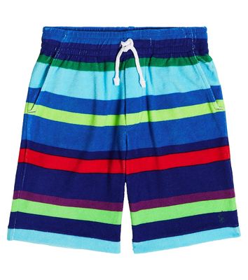 Polo Ralph Lauren Kids Striped cotton-blend shorts