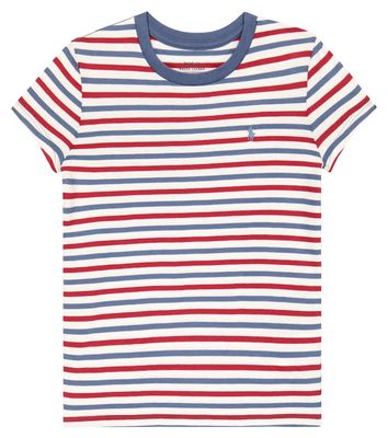 Polo Ralph Lauren Kids Striped cotton jersey T-shirt