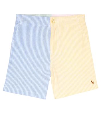 Polo Ralph Lauren Kids Striped cotton shorts