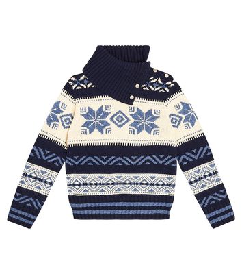 Polo Ralph Lauren Kids Wool-blend turtleneck sweater