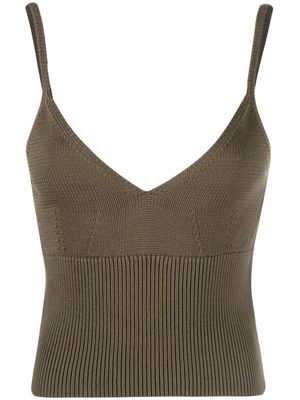 Polo Ralph Lauren knitted V-neck sleeveless vest - Green