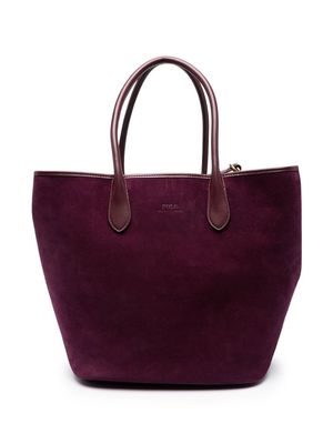 Polo Ralph Lauren large Bellport tote bag - Purple