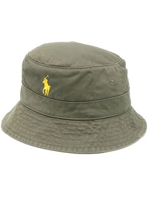 Polo Ralph Lauren logo detail bucket hat - Green