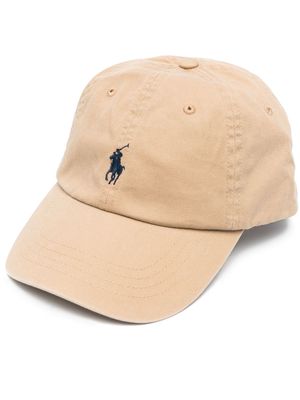 Polo Ralph Lauren logo-embroidered baseball cap - Brown