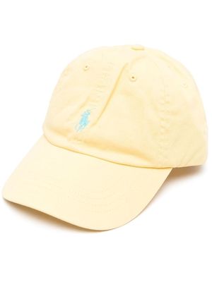 Polo Ralph Lauren logo-embroidered baseball cap - Yellow