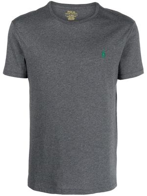Polo Ralph Lauren logo-embroidered short-sleeve T-shirt - Grey