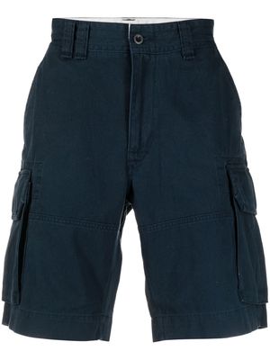 Polo Ralph Lauren logo-patch cotton cargo shorts - Blue