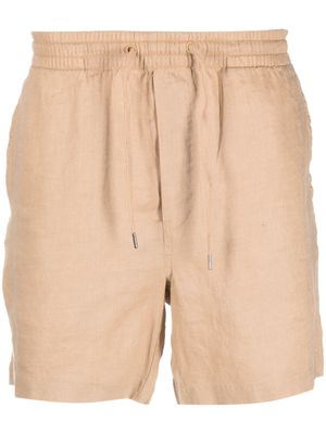 Polo Ralph Lauren logo-patch thigh-length shorts - Neutrals
