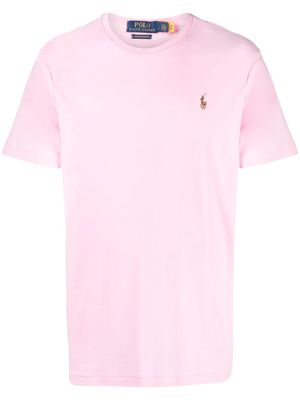Polo Ralph Lauren logo-print short-sleeved T-shirt - Pink