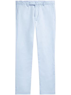 Polo Ralph Lauren logo-tag cotton trousers - Blue