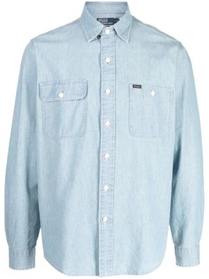 Polo Ralph Lauren long-sleeve chambray shirt - Blue
