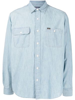 Polo Ralph Lauren long-sleeve light denim shirt - Blue