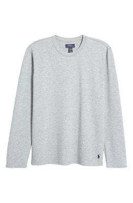 Polo Ralph Lauren Long Sleeve Sleep T-Shirt in Andover Heather