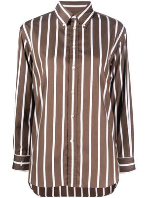 Polo Ralph Lauren long-sleeve striped shirt - Brown