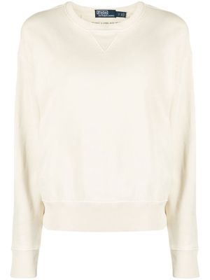 Polo Ralph Lauren long-sleeved cotton sweatshirt - Neutrals