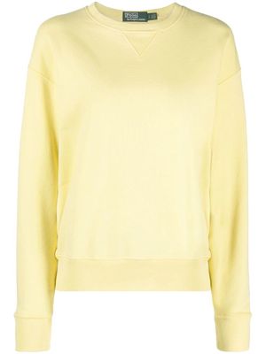 Polo Ralph Lauren long-sleeved cotton sweatshirt - Yellow
