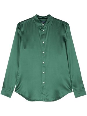 Polo Ralph Lauren long-sleeved silk shirt - Green
