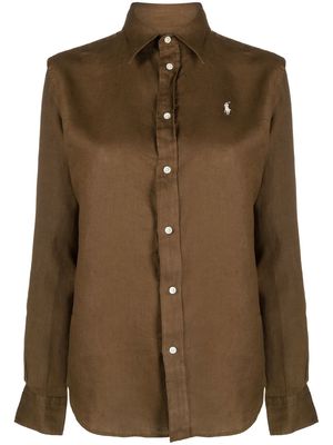 Polo Ralph Lauren long sleeves shirt - Brown