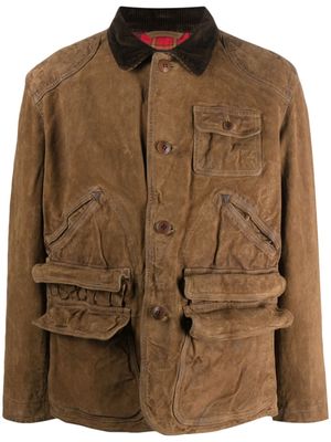 Polo Ralph Lauren Mohawk utility suede jacket - Brown