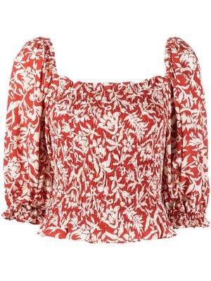 Polo Ralph Lauren off-shoulder blouse - Red
