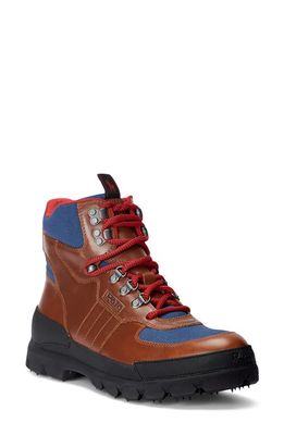 Polo Ralph Lauren Oslo Tactical Boot in Polo Tan/Light Navy/Red
