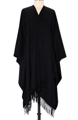 Polo Ralph Lauren Oversize Wool & Cashmere Rauna in Black