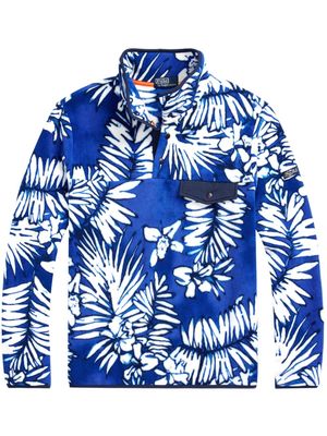 Polo Ralph Lauren Palm Frond fleece sweatshirt - Blue