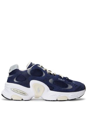 Polo Ralph Lauren panelled lace-up sneakers - Blue