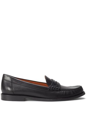 Polo Ralph Lauren penny-slot leather loafers - Black
