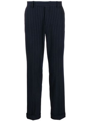 Polo Ralph Lauren pinstripe slim-leg trousers - Blue