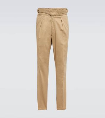 Polo Ralph Lauren Pleated cotton-blend pants
