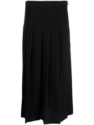 Polo Ralph Lauren pleated hight-waist skirt - Black