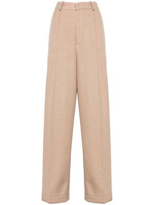 Polo Ralph Lauren pleated wool trousers - Brown