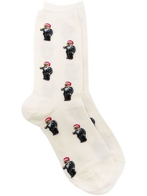 Polo Ralph Lauren Polo Bear ankle socks - White