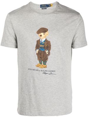 Polo Ralph Lauren Polo Bear graphic-print T-shirt - Grey
