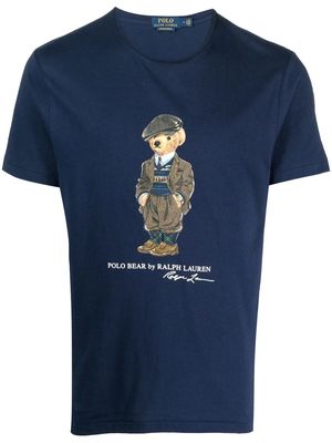 Polo Ralph Lauren Polo Bear logo-print T-shirt - Blue