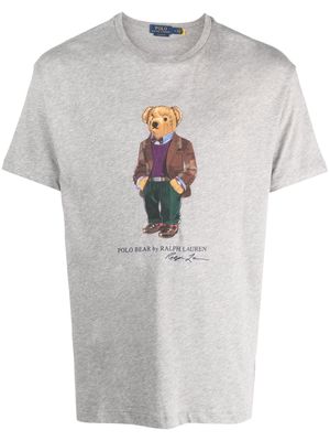 Polo Ralph Lauren Polo Bear-motif cotton T-shirt - Grey