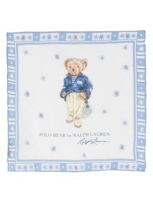 Polo Ralph Lauren Polo Bear motif scarf - White
