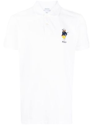 Polo Ralph Lauren Polo Bear performance polo shirt - White